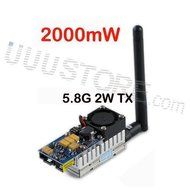 Boscam 5.8GHz 2000mw 5.8G 2W 8 Channel Wireless Audio Video TS582000 Transmitter Sender For FPV DJI phantom Gopro... N3