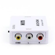 GANA Full HD RCA/AV 3RCA CVBS Composite Video Female AV to HDMI Converter Box Adapter Supports PAL NTSC with Powered... N4