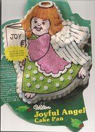 Wilton Cake Pan: Joyful Angel/Holiday or Christmas Angel (502-4246, 1983)