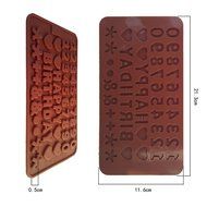 Luckygirls Different Shaped Silicone Non Stick Jelly Candy Baking Mould for Chocolate Candy-Cartoons, Characters... N17