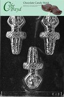 Cybrtrayd K061 Ballerina Chocolate Candy Mold with Exclusive Cybrtrayd Copyrighted Chocolate Molding Instructions