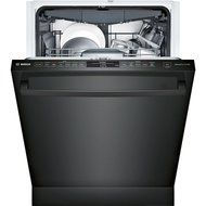 Bosch SHX68T56UC 800 24" Black Semi-Integrated Dishwasher - Energy Star