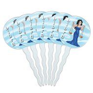 Set of 6 Cupcake Picks Toppers Decoration Zodiac Astrology Astrological Sign - Scorpio Zodiac Sign N11