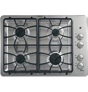 GE JGP333SETSS 30" Stainless Steel Gas Sealed Burner Cooktop N3