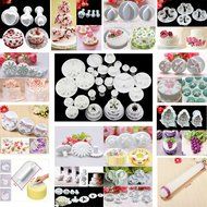Fu Store Cake Decorating Tools (68pcs) Fondant Molds Fondant Tools Flower Cutters Cake Smoother Sugarcraft Icing... N5