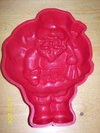 Santa Claus Klaus Christmas Jello Jel Mold