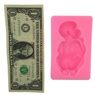 Okallo Products Large Silicone Baby Shaped Mold for Candies, Baby Showers and More! N7