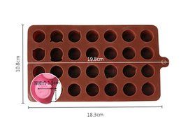 Emoji Expression DIY Silicone Mold For Cake Chocolates Candy Ice Baking (Pink) N7