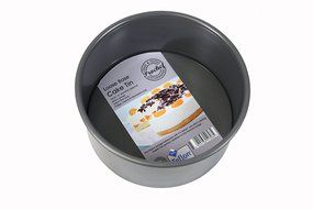Prochef 6-inch Teflon Deep Loose Base Cake Tin, Graphite