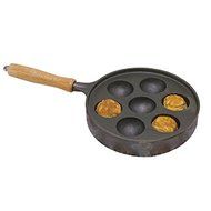 Norpro Deluxe Danish Munk Aebleskiver Pan Cast Iron NEW