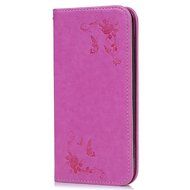 LG G5 Case,LG H868 Case - Wallet Folio Flip Magnetic Smart Closure Embossed Butterflies PU Leather Case with Stand... N70