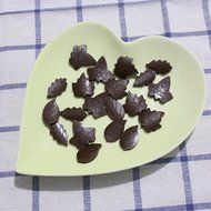 Candy Making Molds, 2PCS YYP [24 Cavity Tree Leaf Shape Mold] Silicone Candy Molds for Home Baking - Reusable... N4