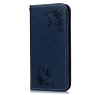 LG G5 Case,LG H868 Case - Wallet Folio Flip Magnetic Smart Closure Embossed Butterflies PU Leather Case with Stand... N77