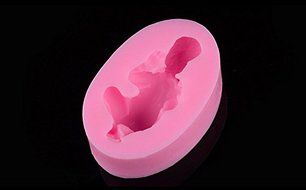 1 Pcs/Cute Sleeping Baby Cake Mold Food-grade Silicone 3D Baby Cake Decorating Mold Soap Mold Fondant DIY Baking... N7
