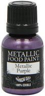 1 X Metallic Purple Food Paint N5