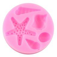 Mujiang Sea Silicone Candy Clay Gumpaste Sugar Fondant Molds N13