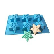Baidecor Silicone Chocolate Molds Soap Mold Star Shape Set Of 2
