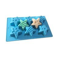 Baidecor Silicone Chocolate Molds Soap Mold Star Shape Set Of 2 N2