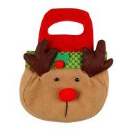 PPARTY 2015 Newest 3X cute santa candy bag for chrismas gift high-quality (pure white 3pcs) N6