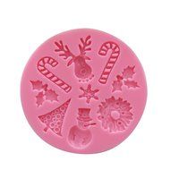 Yatim Christmas Stick Shape Silicone DIY Baking Molds for Homemade Soap, Cake, Cupcake Decorating