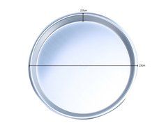 niceEshop(TM) 9 Inch Non-Stick Aluminum Round Pizza Pan Cake Mould Baking Tools N3