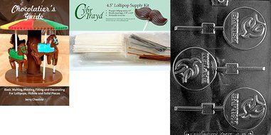 Cybrtrayd R065 Baptism Lolly Chocolate Candy Mold with Exclusive Cybrtrayd Copyrighted Chocolate Molding Instructions... N3