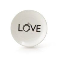 Enesco Our Name is Mud by Lorrie Veasey Love Trinket Dish Tray, 4.125", Multicolor