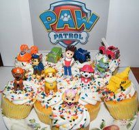 Nickelodeon PAW Patrol Figure Set of 12 Deluxe Mini Cake Toppers Cupcake Decorations Party favors Featuring Ryder... N3