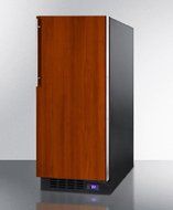 Summit SCFF1537BIF 15" Upright Freezer with 2.45 cu. ft. Capacity Digital Thermostat LED Lighting Adjustable Chrome...