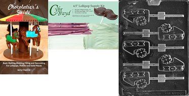 Cybrtrayd D022 Chocolate Candy Mold, No.1 Mom Lolly Dads and Moms N4