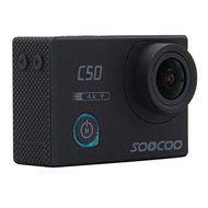 SOOCOO C50 4K HD 2 inch LCD Screen 12MP WiFi Sport Action Camera Camcorder with Waterproof Case, 170 Degrees Wide... N10
