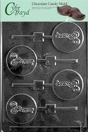 Cybrtrayd S044 Sports Chocolate Candy Mold, Weight Lifter Lolly