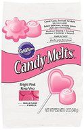 Wilton Candy Wafer Melts, Bright Pink