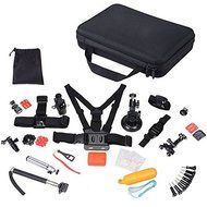47 Pcs GoPro Hero 4, 3+, 3, 2, 1, Outdoor Sports Camera Accessories Kit N7