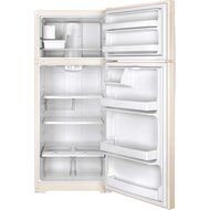 GE GIE18GTHCC 17.5 Cu. Ft. Bisque Top Freezer Refrigerator - Energy Star