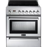 30&quot; - 4 Zone Induction Self Cleaning Range - Convection Oven &amp; Warming Drawer