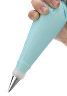 27PCS Cake Decoration Tips Set - 24PCS W-Plus Professional Stainless Steel Piping/Dispenser Nozzle Kit, a Reusable... N3