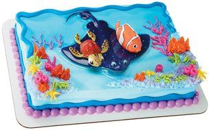 DecoPac Finding Nemo and Squirt Decoset