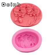 Doinb Sun+Moon (Mother+Baby) Soap Clay Candy Cake Pastry Fondant Chocolate Moulds FDA Silicone Molds Outer Size... N62