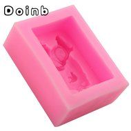 Doinb Sun+Moon (Mother+Baby) Soap Clay Candy Cake Pastry Fondant Chocolate Moulds FDA Silicone Molds Outer Size... N64
