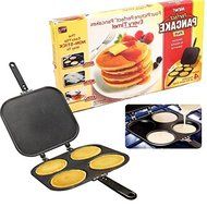 Pancake Maker Pan as Seen on TV Omelette/Eggs/Crepes/Flipjack &amp; More