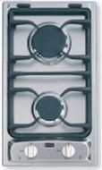 Deluxe 12&quot; Gas Cooktop with 2 Burners