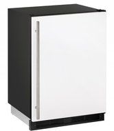 U-Line U1224RFW00B 24" 1000 Series Built In Counter Depth Compact Refrigerator with 5.7 cu. ft. Capacity, in White N2