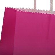 Bright Paper Party Gift Bags With Handles Birthday Wedding Loot Candy Shopping Retail Bag Pouches - Brown, 22... N16