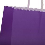 Bright Paper Party Gift Bags With Handles Birthday Wedding Loot Candy Shopping Retail Bag Pouches - Brown, 22... N19