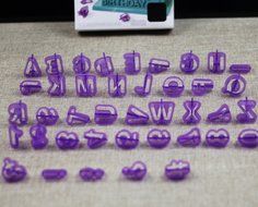 BleuMoo 40X Alphabet Letter Number Fondant Cake Biscuit Baking Mould Cookie Cutters N3