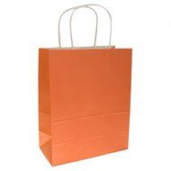 Bright Paper Party Gift Bags With Handles Birthday Wedding Loot Candy Shopping Retail Bag Pouches - Brown, 22... N21