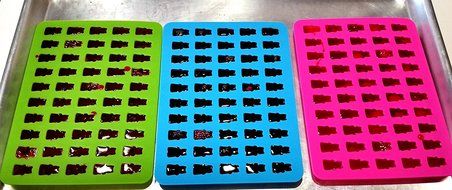 Gummy Bear Candy Mold Set By Custom Kid Cakes &ndash; Premium Quality, Food Grade, FDA Approved Silicone &ndash; 150 Candy... N6