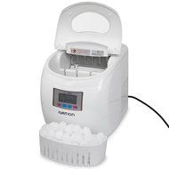 Ivation IVA-ICEM25WH Portable Ice Maker with LCD Display, White N6