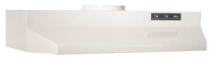 Broan 423001 ADA Capable Under-Cabinet Range Hood, 190 CFM 30-Inch, White N2